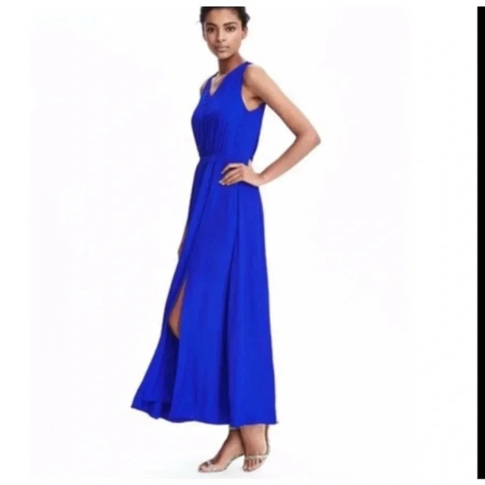 Banana Republic Royal Blue Maxi Dress